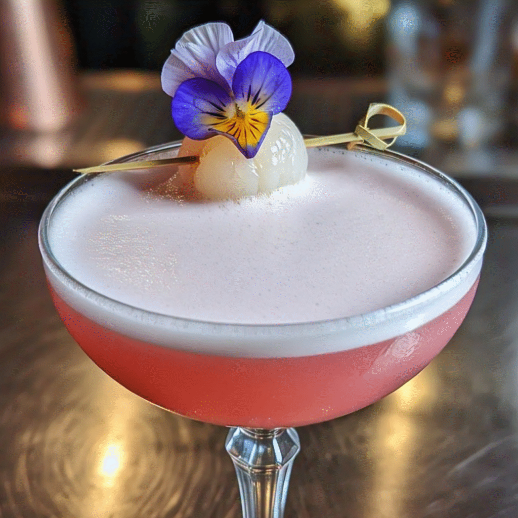 Moonlight gin cocktail by Shake & Strain Bar Sydney
