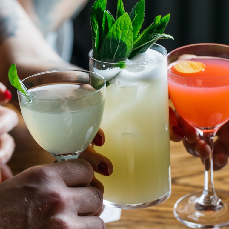 Botanical gin cocktails for event menus