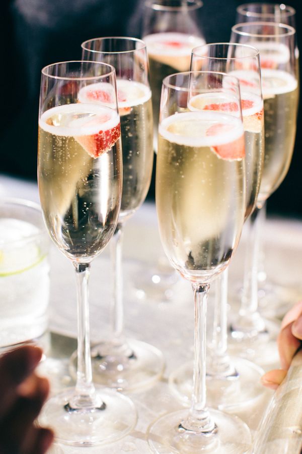Culturally rich, elegant wedding filled with whimsy featuring sparkling wine service